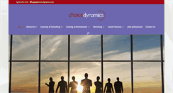 Desktop Screenshot of choice-dynamics.com